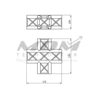 МДМ CLQ23x23U041T